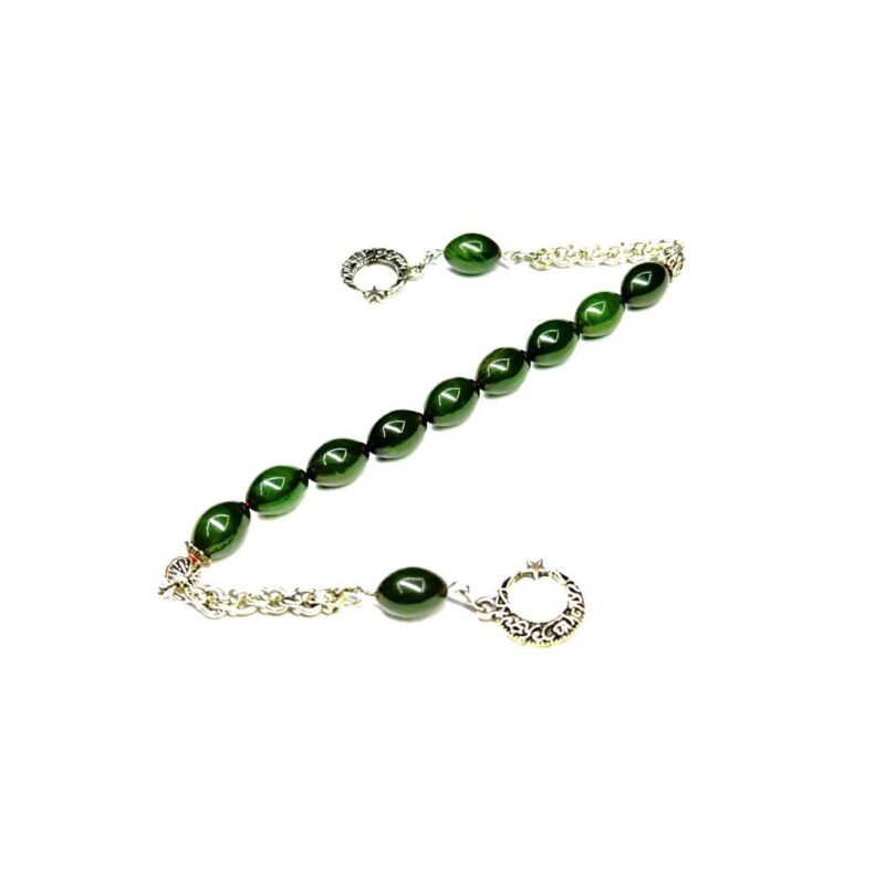 Beyzi Model 8-11mm Hareli Sıkma Kehribar Zaza Tesbih