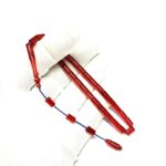 Bilek Boy Kesme Model sistemli 5-7mm Sıkma Ateş Kehribar Tesbih