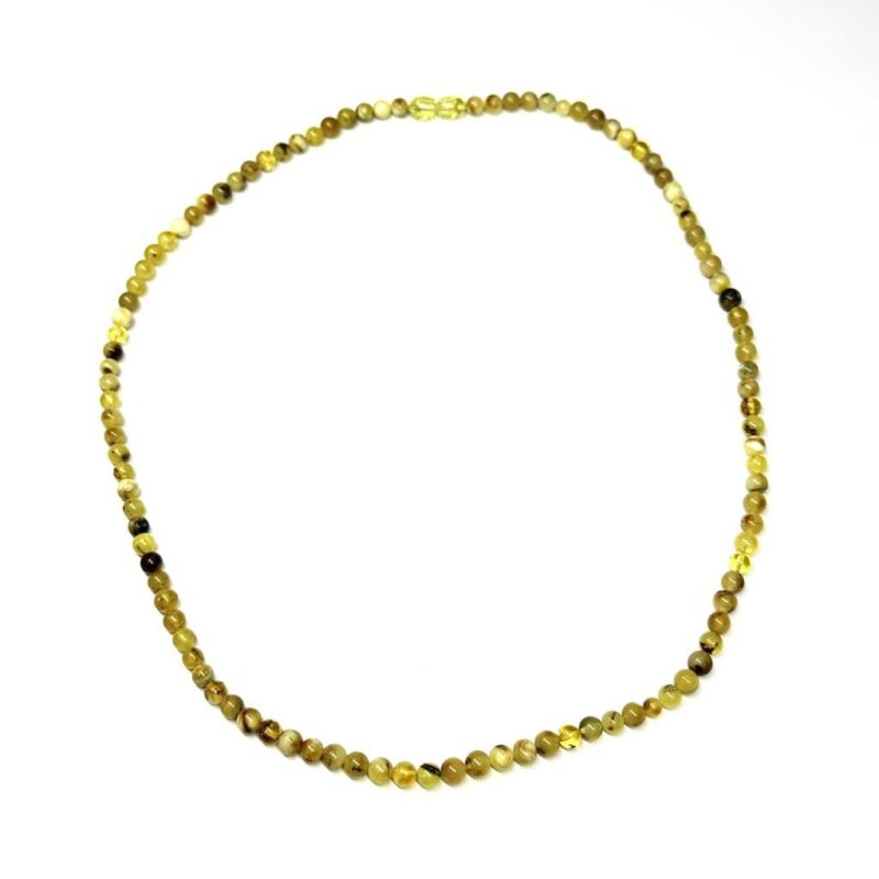 Orijinal Damla Kehribar Yetişkin Kolye 60cm (klipsli) - Görsel 2