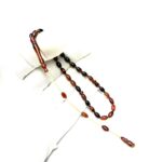 Bilek Boy Beyzi Model Sistemli 4-7mm Sıkma Ateş Kehribar Tesbih
